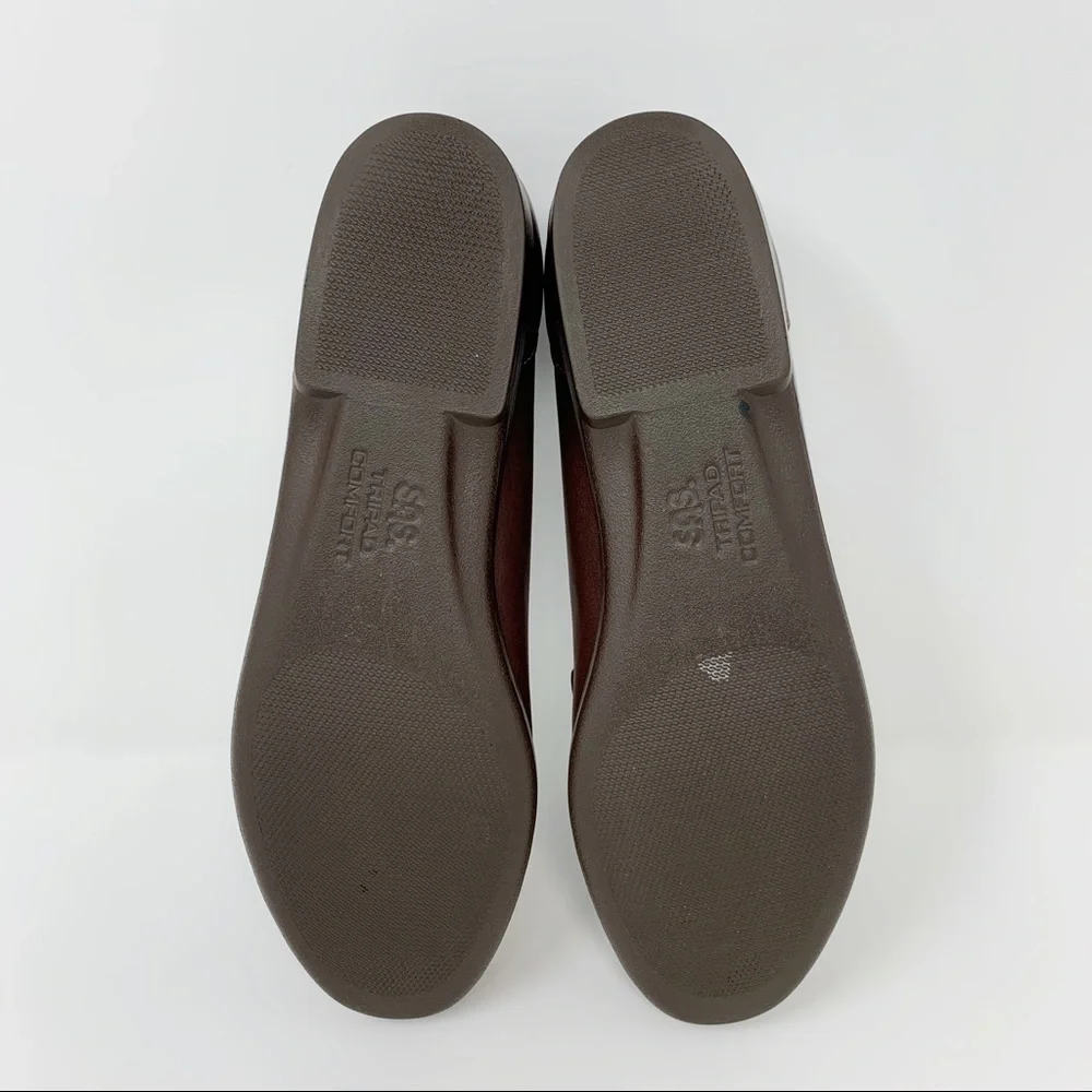 SAS Tripad Comdort Bed Brown Slip On Loafers Shoes